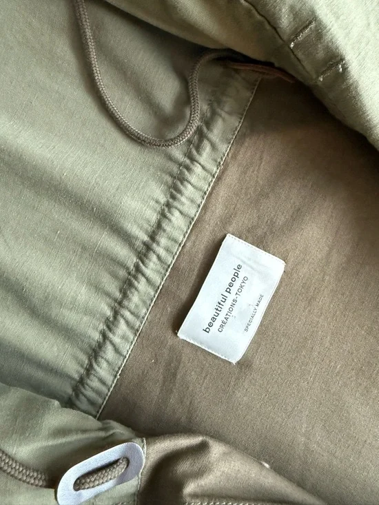 Beautiful People Tokyo Olive Green Utility Jacket - Picture 6 of 6